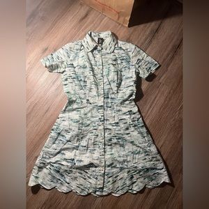 Designer Samantha pleet  wave dress